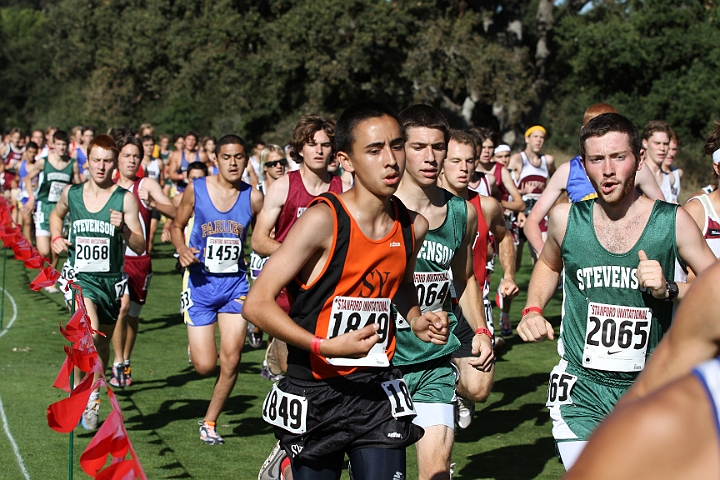 2010 SInv D4-021.JPG - 2010 Stanford Cross Country Invitational, September 25, Stanford Golf Course, Stanford, California.